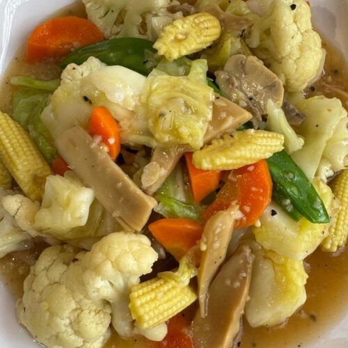 Mushroom Chopsuey